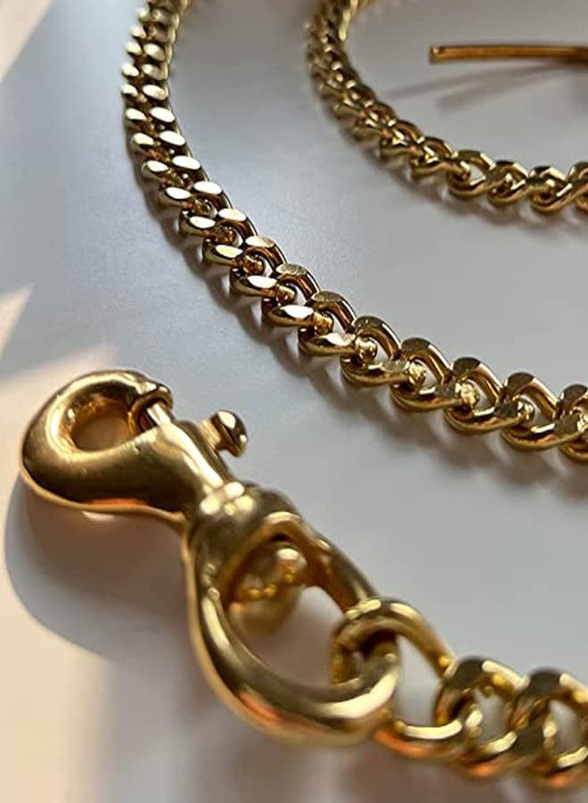 Pups&Pets سلسلة متينة من النحاس الخالص للكلاب من Pups&Pets | سلسلة مصقولة بقطع ماسي رقم 8 | سلسلة قوية بطول 63 بوصة للكلاب المتوسطة والكبيرة (كبيرة) - Image 5